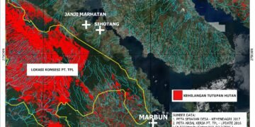 Peta wialyah terdampak banjir