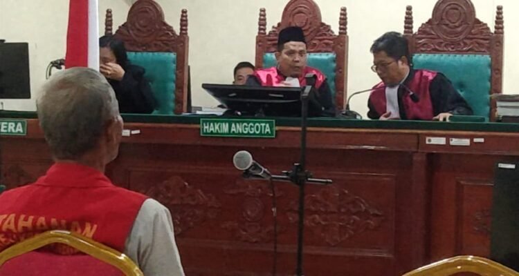 Terpidana pemalsuan surat1