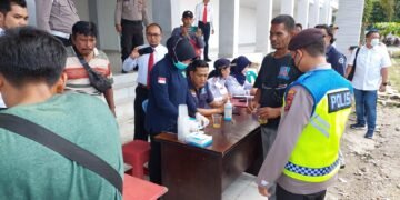 Ops Lilin Toba 2023, Sat Narkoba Polres Langkat Amankan Tiga Sopir Positif Metamfetamin