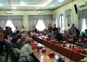 BKD Langkat Tak Berikan Jawaban, RDP Guru Honorer Ricuh