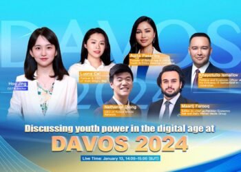Advokat Teknologi Agita Pasaribu Menyoroti Peran Pemuda dalam Ekonomi Digital di Panel CGTN Davos