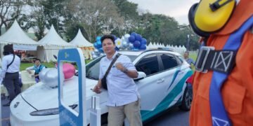 Meriahkan HUT ke-274 Langkat, ULP PLN Stabat Pamerkan Kendaraan Listrik
