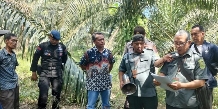 PN Stabat Eksekusi 9 Objek Lahan untuk Proyek Tol di Kecamatan Gebang
