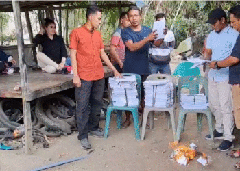 Saksi Bakar C1 Karena Honor Belum Dilunasi, Ketua DPD Gerindra Langkat Bungkam