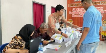 Ratusan WBP Rutan Tanjung Pura Antusias Salurkan Hak Pilih