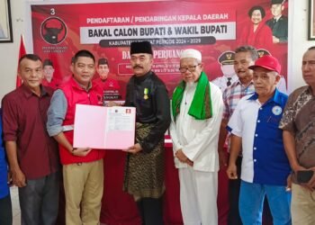 Tokoh Melayu Langkat Mendaftar Sebagai Bacalon Bupati ke DPC PDIP