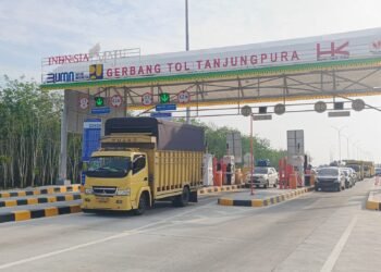 H-2 Lebaran 2024, Arus Mudik di Exit Tol Tanjung Pura Naik 115 Persen