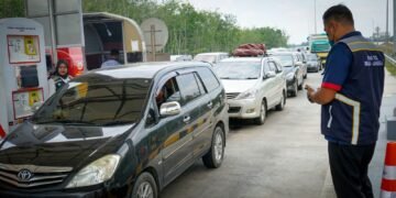 Arus Balik Lebaran, 62.841 Kendaraan Lintasi Tol Binjai – Tanjung Pura