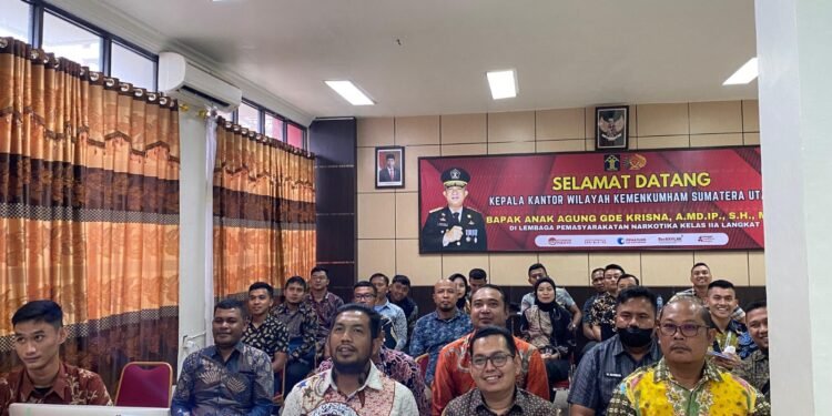 LPN Kelas IIA Langkat Kanwil Kemenkumham Sumut Kenalkan Inovasi Rehabilitasi Narkotika