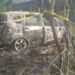 Geram, Mobil Milik Diduga Pengedar Narkoba Dibakar Massa