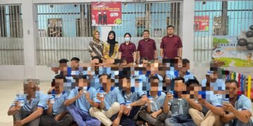 Cegah Gangguan Kamtib, Tim Satpos Patnal Kanwil Kemenkumham Sumut Sidak ke Rutan Kelas IIB Tanjung Pura