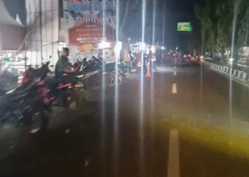 Pasar Malam Stabat Gunakan Badan Jalan untuk Parkir, Kadishub : Nanti Kita Tertibkan