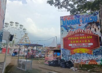 Listrik Pasar Malam Stabat Bermasalah, Perangkat Elektronik Warga Rusak