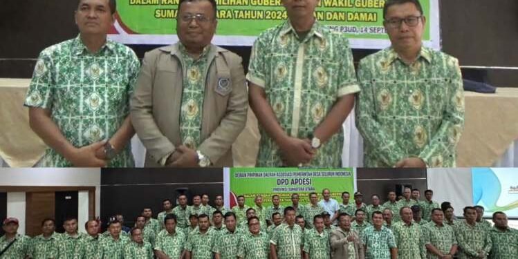 Songsong Pilgub 2024, APDESI Sumut Dukung Pemilu Damai dan Tolak Kampanye Hitam