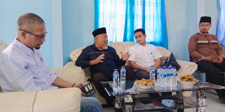 Kunjungi PWI Langkat, Paslon BISA : Kesehatan dan Pendidikan Gratis