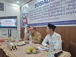 Bawaslu Langkat Gelar Sosialisasi Pencegahan Pelanggaran Netralitas ASN Pada Penyelenggaraan Pilkada