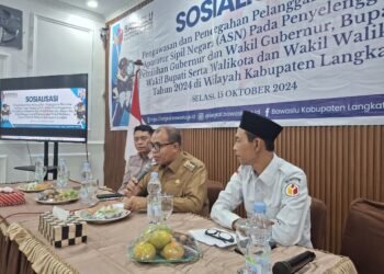 Bawaslu Langkat Gelar Sosialisasi Pencegahan Pelanggaran Netralitas ASN Pada Penyelenggaraan Pilkada