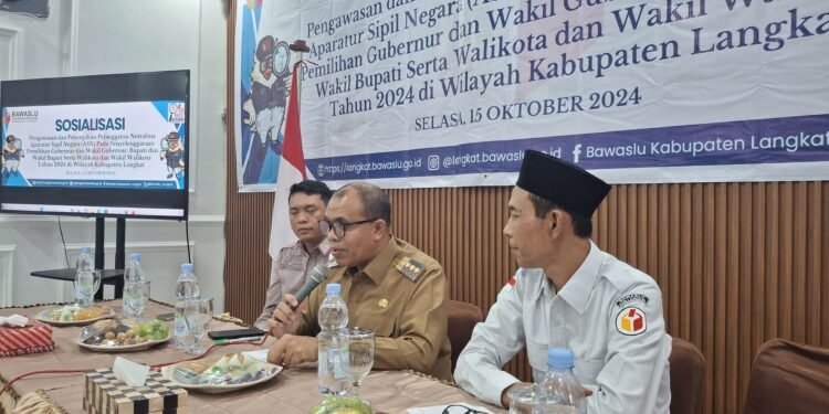 Bawaslu Langkat Gelar Sosialisasi Pencegahan Pelanggaran Netralitas ASN Pada Penyelenggaraan Pilkada