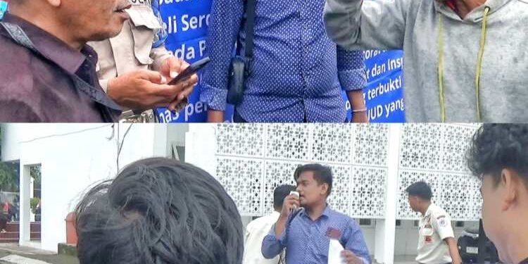 Kasus Dugaan Korupsi dan Pungli, Mahasiswa Tuntut Kepala SMKN 1 Kutalimbaru Dipecat