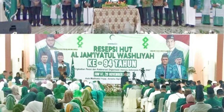 Ribuan Warga Washliyah Peringati Hari Jadi ke 94 Sebagai Momentum Kolaborasi