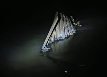 Oknum Kadus Tepis Dugaan Pencurian Sheet Pile Baja DPT Sungai Binjai