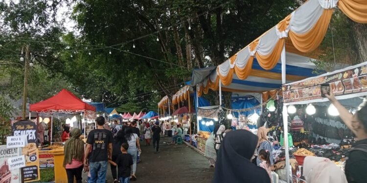 Pedagang Mengeluh, Biaya Sewa Stand di HUT ke-275 Langkat Tak Masuk Akal