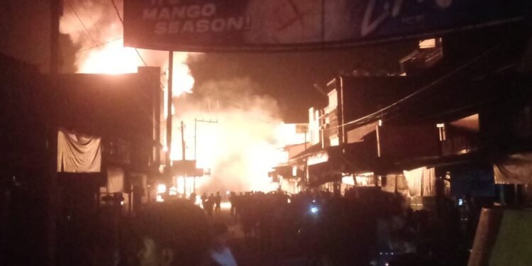 6 Unit Rumah Terbakar di Pekan Bahorok, Dua Warga Meninggal