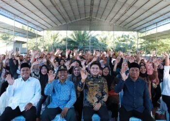 Silaturrahmi dengan Warga Kecamtan Wampu, Ricky Anthony Disambut Hangat