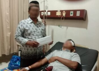 Ricky Anthony Bantu Perobatan Warga Langkat Korban Laka Lantas di Aceh