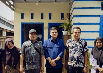 Ricky Anthony Pantau Langsung Pembangunan 50 RTLH di Langkat