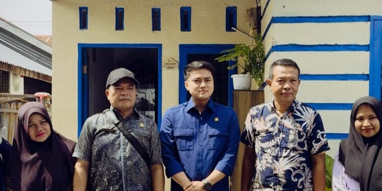 Ricky Anthony Pantau Langsung Pembangunan 50 RTLH di Langkat