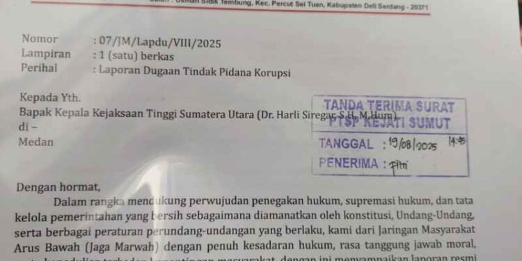 Dugaan Korupsi Menggurita di Pemkab Labura, Jaga Marwah: Kejatisu Mampu Tuntaskan