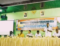 Ketua Koperasi Desa Merah Putih Paparkan Kondisi Koperasi di Musrembangdes Tanjung Ibus