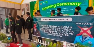 Diduga Ada Kecurangan, Mubes PB HIMALA Indonesia Ricuh