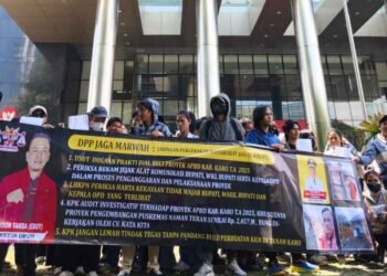 JAGA MARWAH Desak KPK Usut Dugaan Jual Beli Proyek APBD Karo