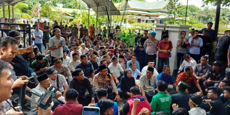 Aman dan Tertib, NasDem Apresiasi Pendemo di DPRD Langkat