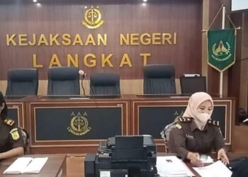 Puluhan Saksi Diperiksa Kejari Langkat Terkait Dugaan Korupsi Pengadaan Smartboard