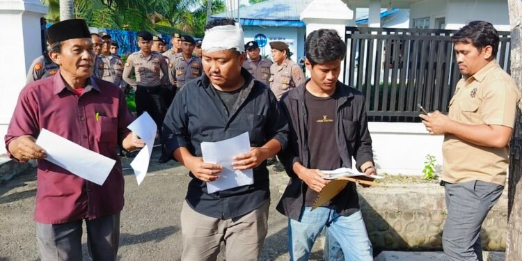 Hendak Demo, Warga Binjai Kocar Kacir ‘Disikat’ Gemot di Stabat