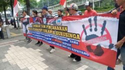 Aliansi Mahasiswa dan Pemuda Jakarta Demo KPK dan BRI Pusat Minta Tangkap Oknum Maria dan Yopi SG Atas Kasus KUR Fiktif Rp 17 Miliar