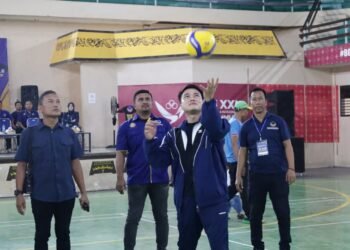 Ricky Anthony Bangkitkan Semangat Masyarakat Lewat Turnamen Voli RA Cup 2025