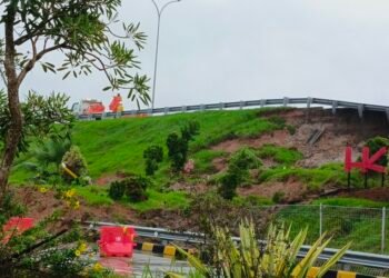 Diguyur Hujan, Konstruksi Ruas Tol Binjai – Langsa Longsor