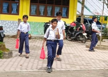 Menu MBG Asal Jadi, Wali Murid SMPN 5 Stabat Berang