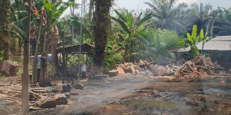 Aktivitas Penyulingan Kondensat Ilegal di Wilkum Polres Langkat Terkesan Kebal Hukum